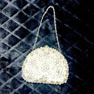 Diamonds & Pearls Minaudiere Bag